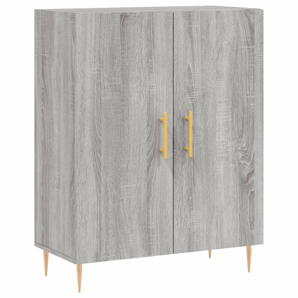 vidaXL Ντουλάπι Γκρι Sonoma 69,5 x 34 x 90 εκ. από Επεξεργασμένο Ξύλο