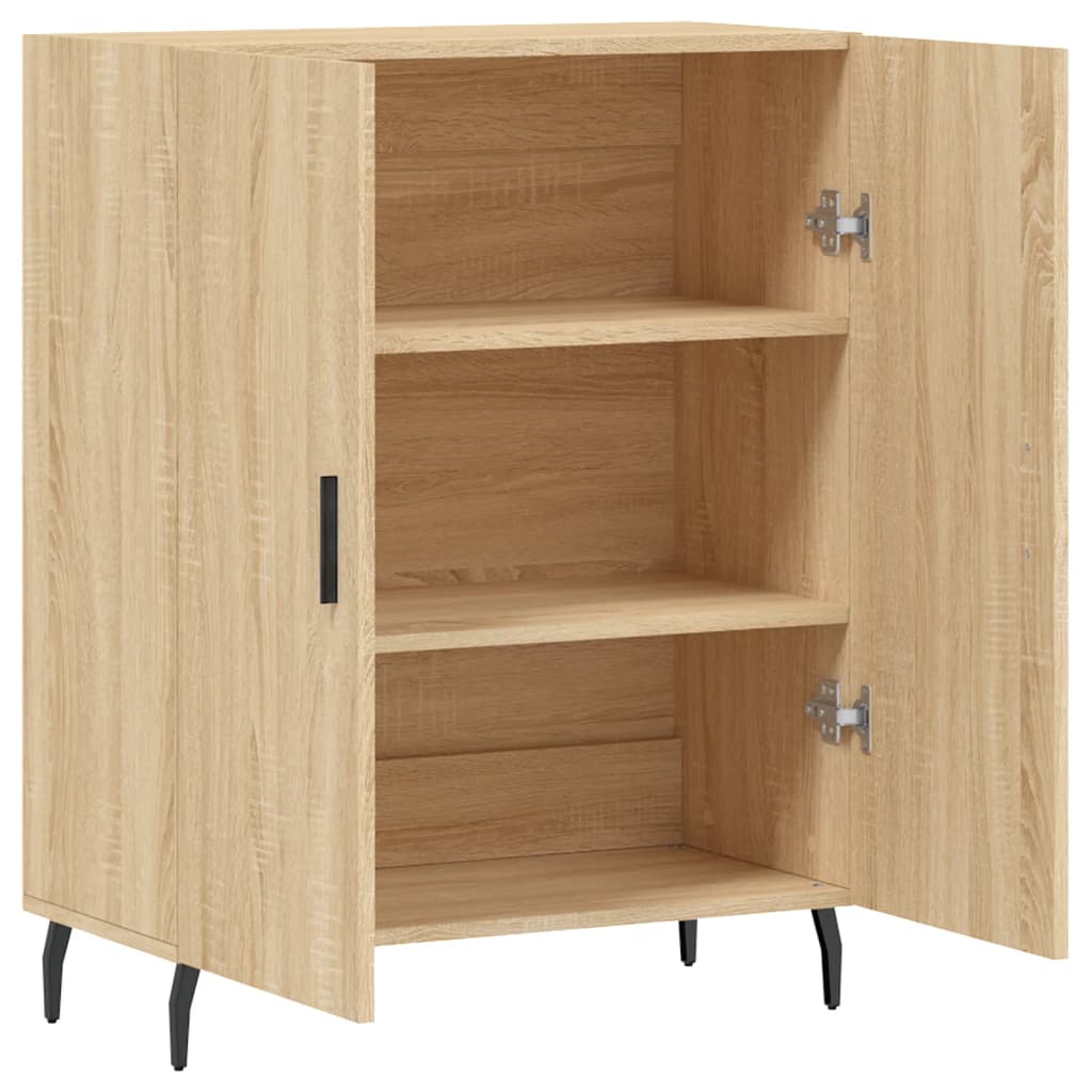 vidaXL Ντουλάπι Sonoma Δρυς 69,5 x 34 x 90 εκ. από Επεξεργασμένο Ξύλο