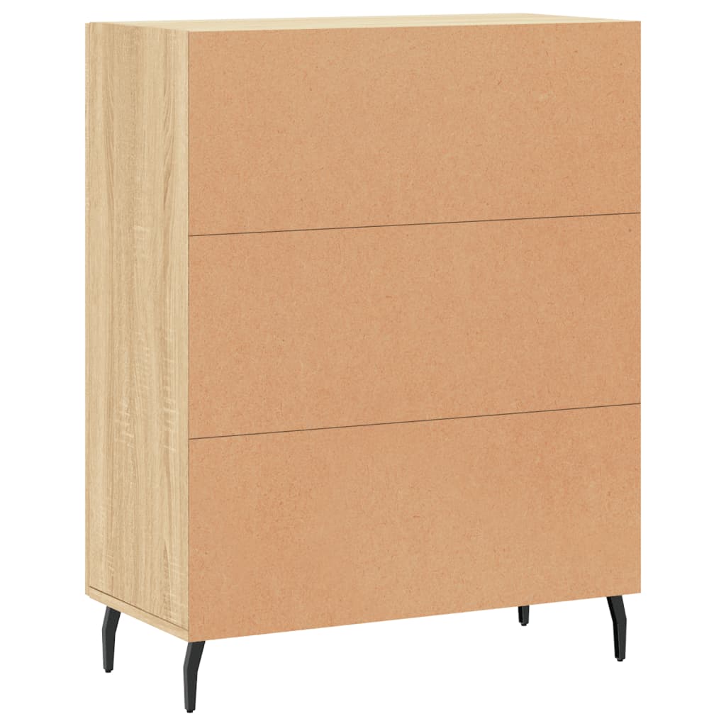 vidaXL Ντουλάπι Sonoma Δρυς 69,5 x 34 x 90 εκ. από Επεξεργασμένο Ξύλο