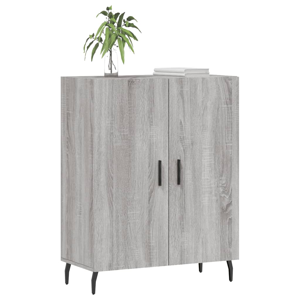 vidaXL Ντουλάπι Γκρι Sonoma 69,5 x 34 x 90 εκ. από Επεξεργασμένο Ξύλο