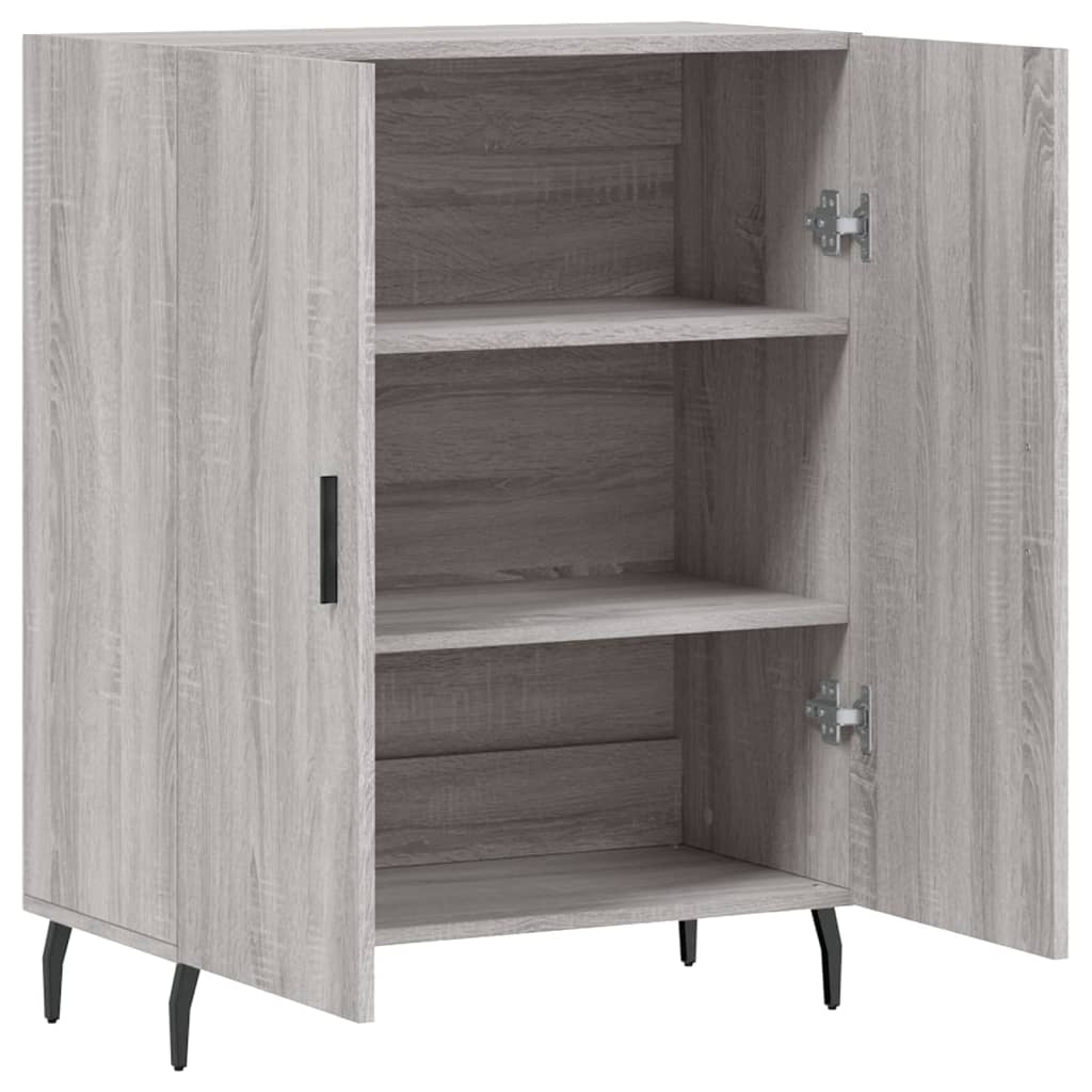 vidaXL Ντουλάπι Γκρι Sonoma 69,5 x 34 x 90 εκ. από Επεξεργασμένο Ξύλο