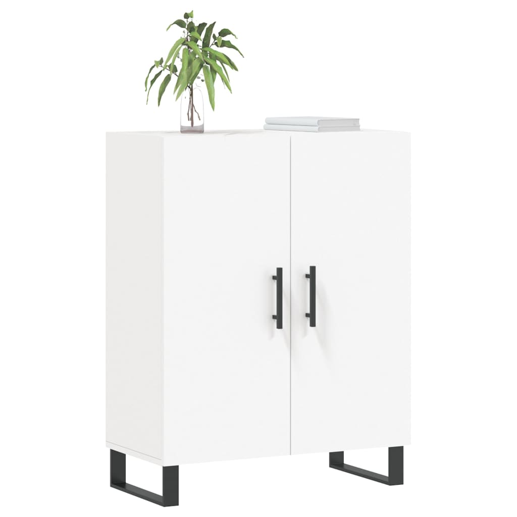 vidaXL Ντουλάπι Λευκό 69,5 x 34 x 90 εκ. από Επεξεργασμένο Ξύλο