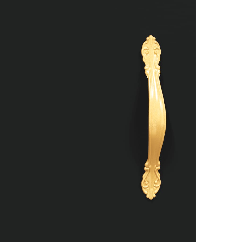 vidaXL Συρταριέρα Μαύρη 69,5 x 34 x 90 εκ. από Επεξεργασμένο Ξύλο