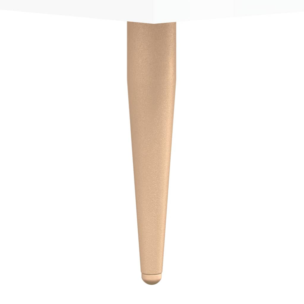 vidaXL Ντουλάπι Γυαλιστερό Λευκό 69,5x34x90 εκ. Επεξεργασμένο Ξύλο