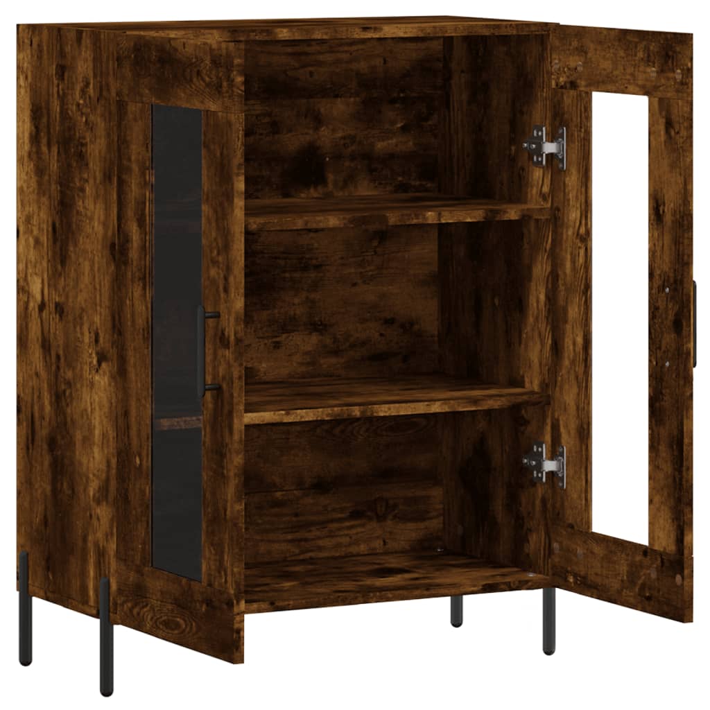 vidaXL Ντουλάπι Καπνιστή Δρυς 69,5 x 34 x 90 εκ. Επεξεργασμένο Ξύλο
