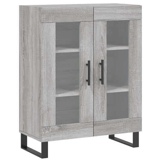 vidaXL Ντουλάπι Γκρι Sonoma 69,5 x 34 x 90 εκ. από Επεξεργασμένο Ξύλο