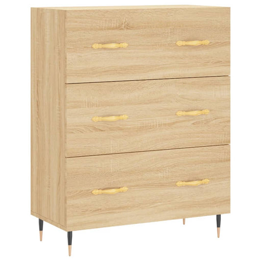 vidaXL Ντουλάπι Sonoma Δρυς 69,5 x 34 x 90 εκ. από Επεξεργασμένο Ξύλο