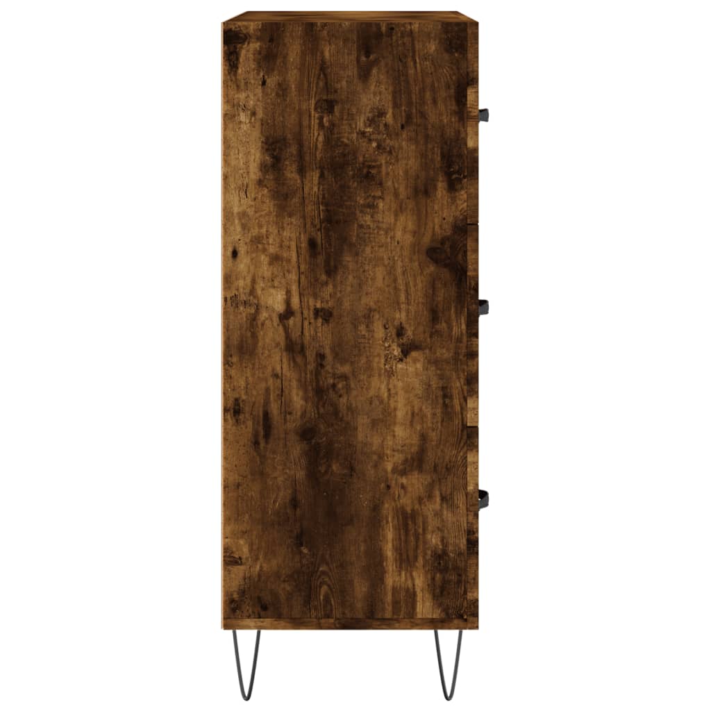 vidaXL Ντουλάπι Καπνιστή Δρυς 69,5 x 34 x 90 εκ. Επεξεργασμένο Ξύλο