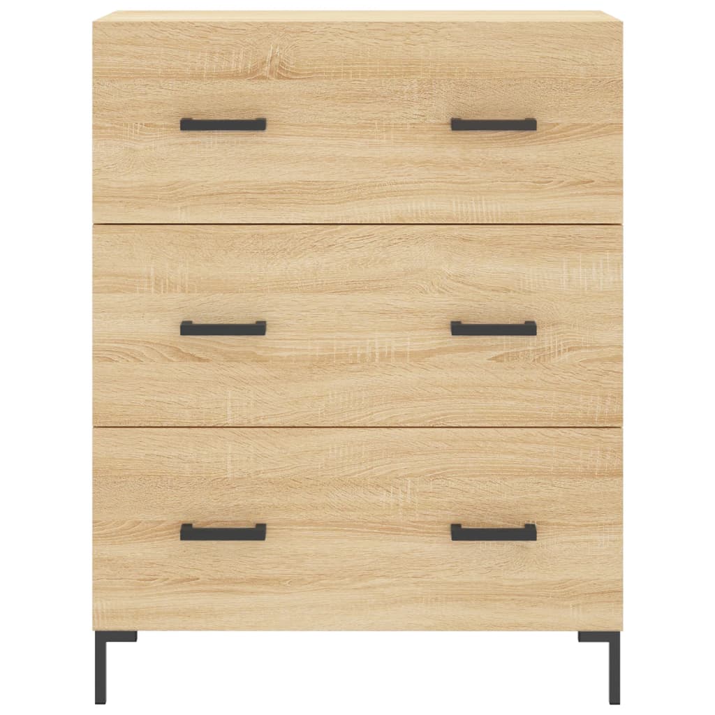vidaXL Ντουλάπι Sonoma Δρυς 69,5 x 34 x 90 εκ. από Επεξεργασμένο Ξύλο