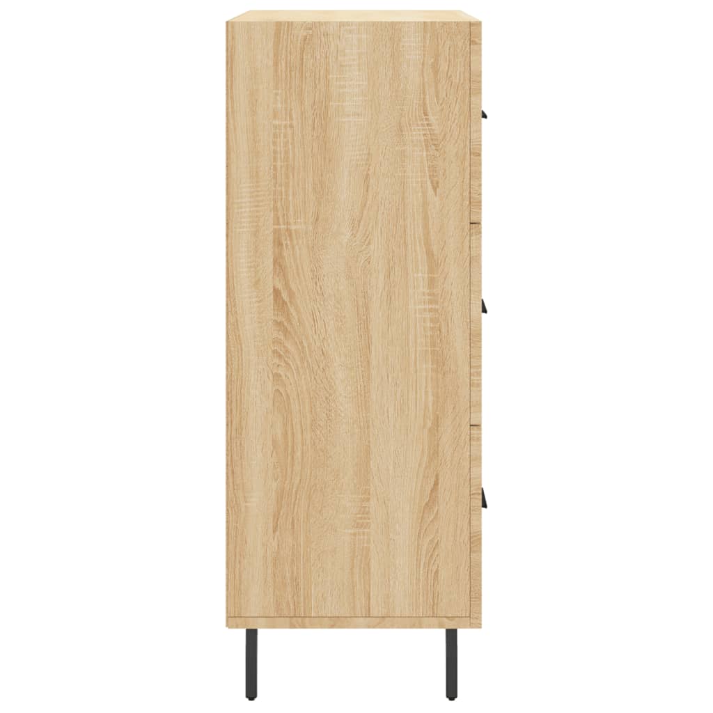 vidaXL Ντουλάπι Sonoma Δρυς 69,5 x 34 x 90 εκ. από Επεξεργασμένο Ξύλο
