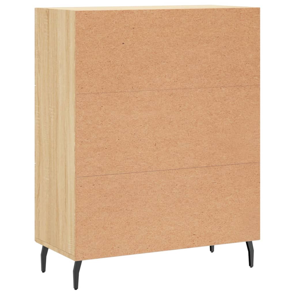 vidaXL Ντουλάπι Sonoma Δρυς 69,5 x 34 x 90 εκ. από Επεξεργασμένο Ξύλο