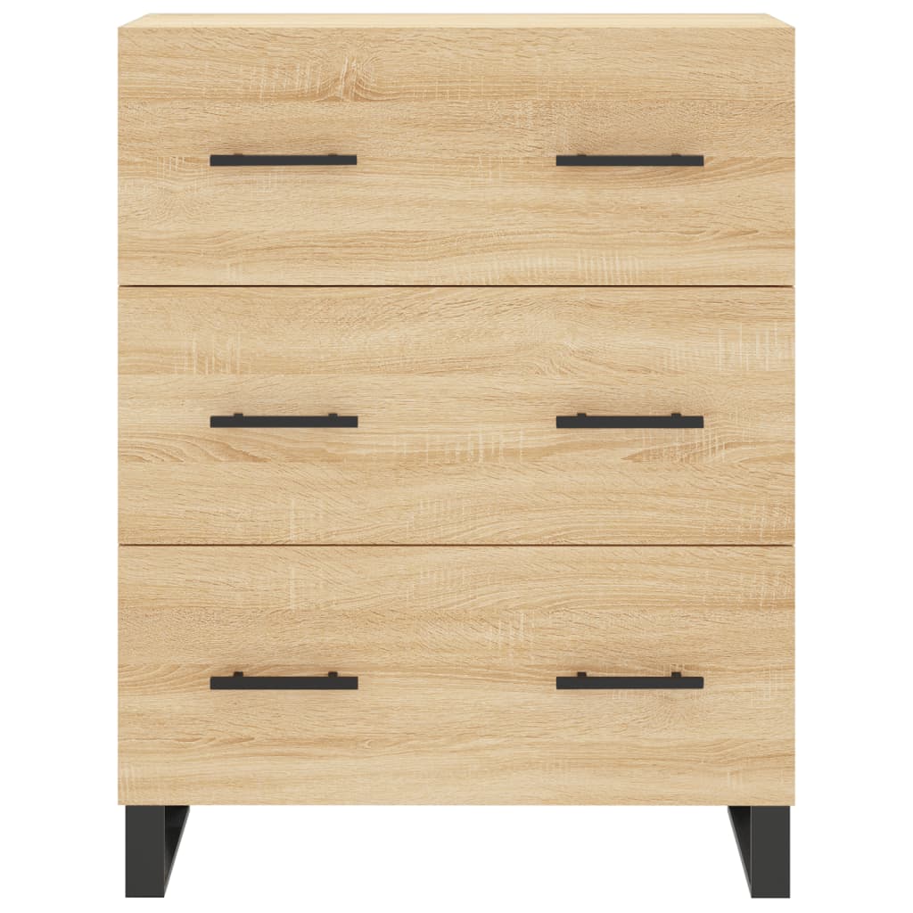vidaXL Ντουλάπι Sonoma Δρυς 69,5 x 34 x 90 εκ. από Επεξεργασμένο Ξύλο
