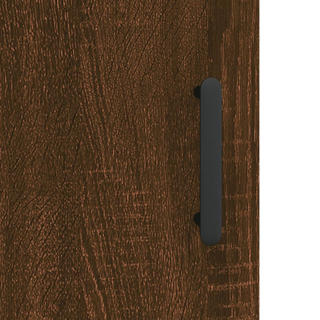 vidaXL Ντουλάπι Καφέ Δρυς 69,5 x 34 x 90 εκ. Επεξεργασμένο Ξύλο