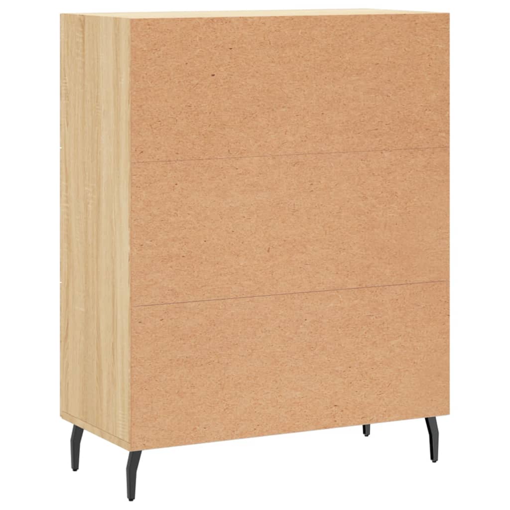 vidaXL Ντουλάπι Sonoma Δρυς 69,5 x 34 x 90 εκ. από Επεξεργασμένο Ξύλο