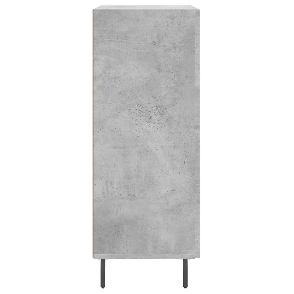 vidaXL Ντουλάπι Γκρι Σκυροδέματος 69,5x34x90 εκ. Επεξεργασμένο Ξύλο