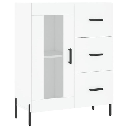 vidaXL Ντουλάπι Λευκό 69,5 x 34 x 90 εκ. από Επεξεργασμένο Ξύλο