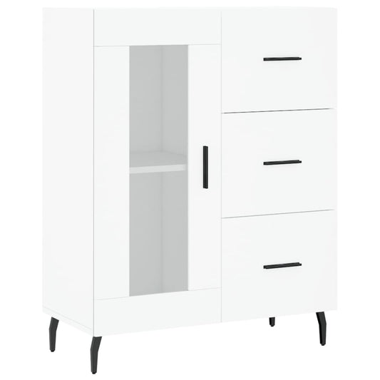 vidaXL Ντουλάπι Λευκό 69,5 x 34 x 90 εκ. από Επεξεργασμένο Ξύλο