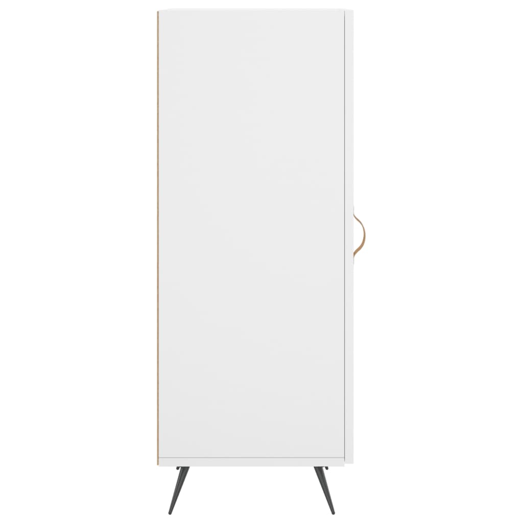 vidaXL Ντουλάπι Λευκό 34,5 x 34 x 90 εκ. από Επεξεργασμένο Ξύλο