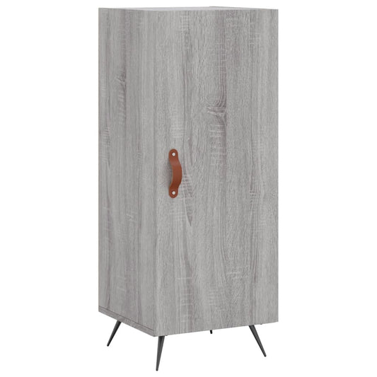 vidaXL Ντουλάπι Γκρι Sonoma 34,5x34x90 εκ. από Επεξεργασμένο Ξύλο