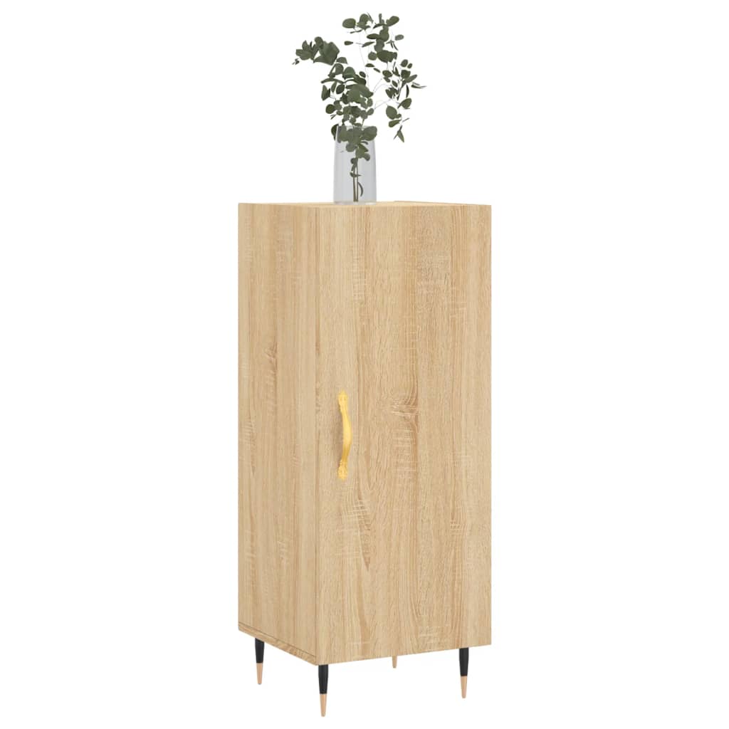 vidaXL Ντουλάπι Sonoma Δρυς 34,5x34x90 εκ. από Επεξεργασμένο Ξύλο
