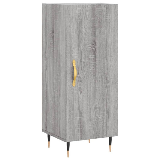 vidaXL Ντουλάπι Γκρι Sonoma 34,5x34x90 εκ. από Επεξεργασμένο Ξύλο