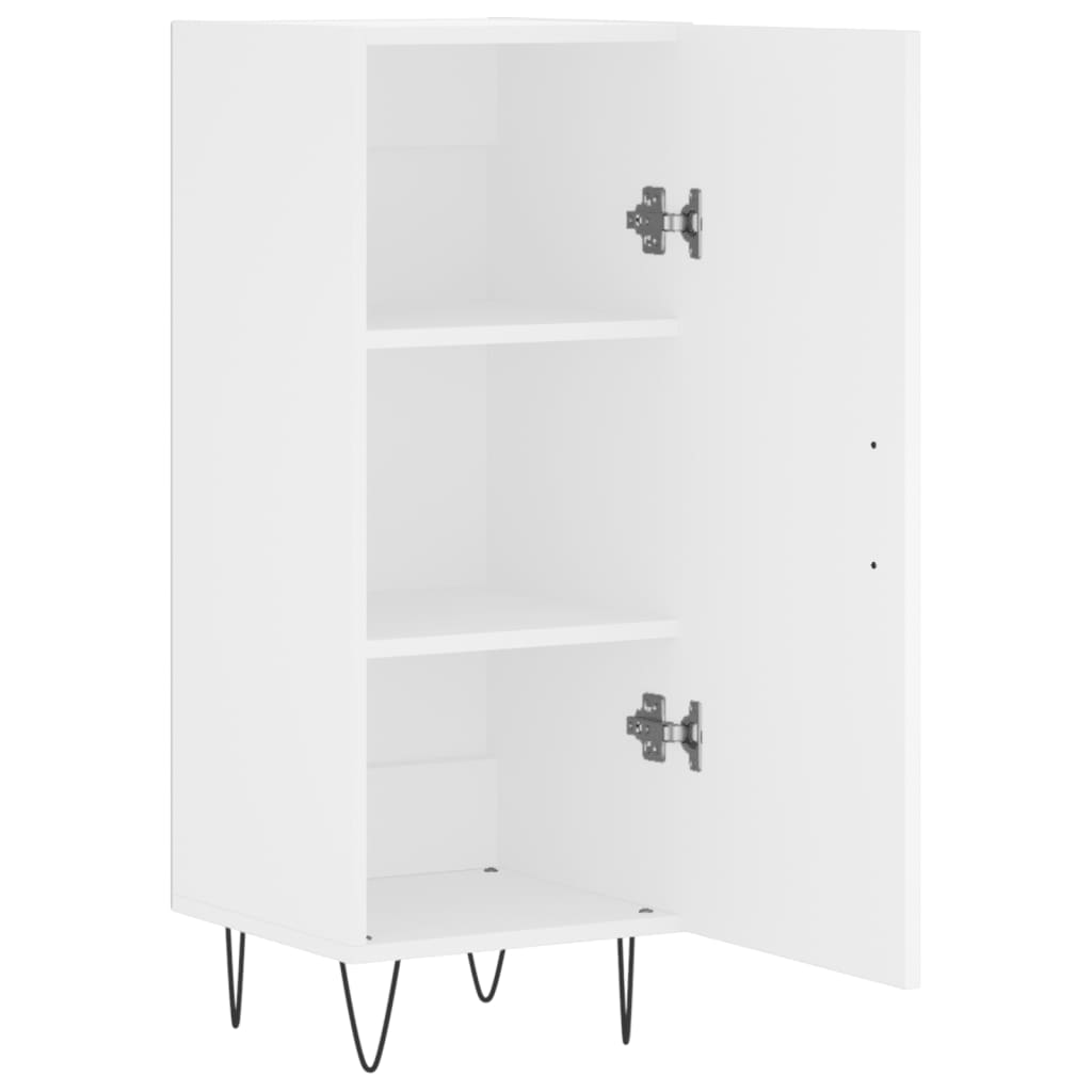 vidaXL Ντουλάπι Λευκό 34,5 x 34 x 90 εκ. από Επεξεργασμένο Ξύλο