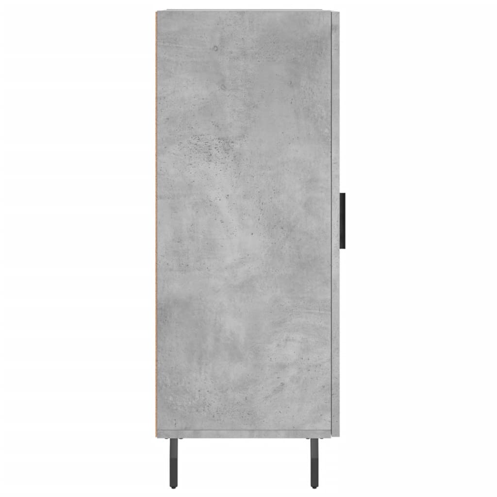 vidaXL Ντουλάπι Γκρι Σκυροδέματος 34,5x34x90 εκ. Επεξεργασμένο Ξύλο