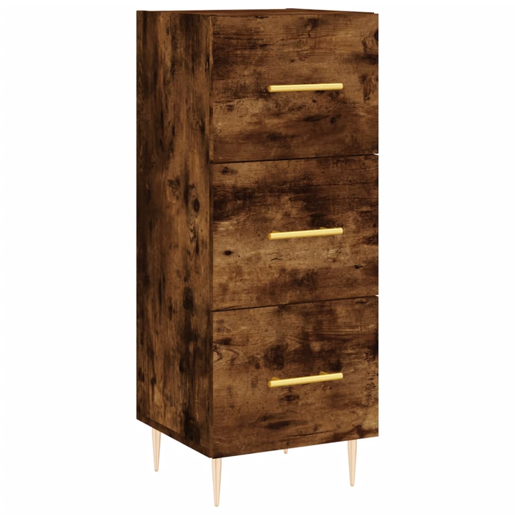vidaXL Ντουλάπι Καπνιστή Δρυς 34,5 x 34 x 90 εκ. Επεξεργασμένο Ξύλο