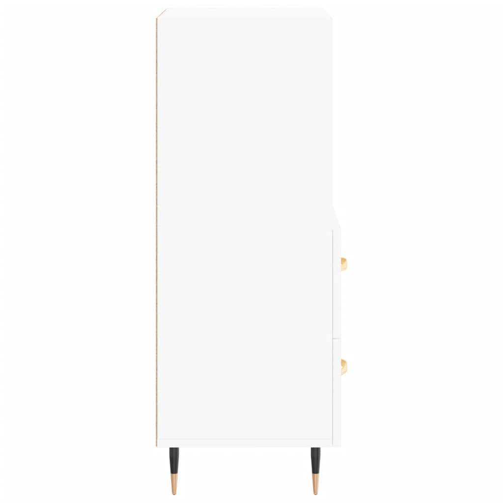 vidaXL Ντουλάπι Λευκό 34,5 x 34 x 90 εκ. από Επεξεργασμένο Ξύλο