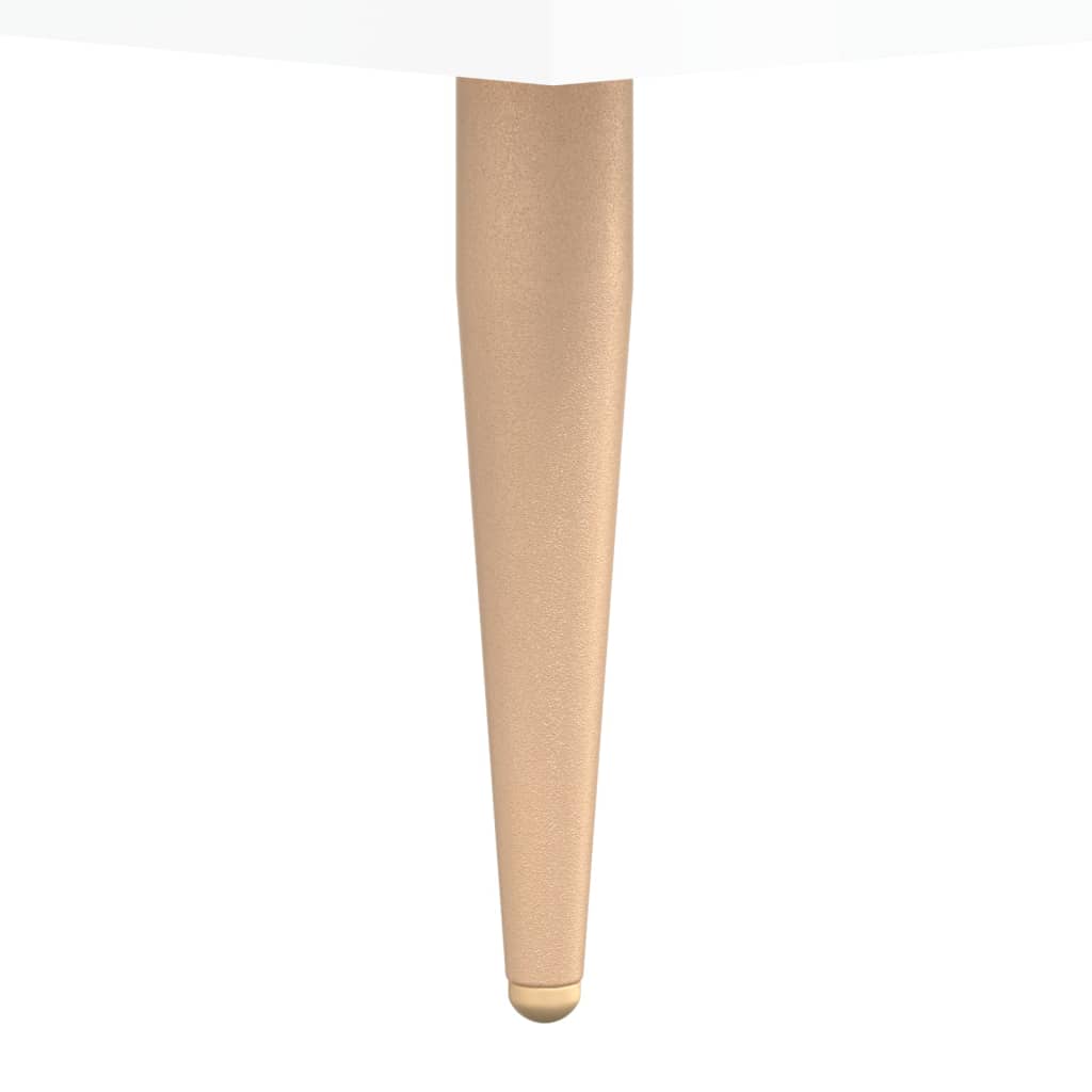 vidaXL Ντουλάπι Γυαλιστερό Λευκό 34,5 x 32,5 x 90 εκ. Επεξεργ. Ξύλο
