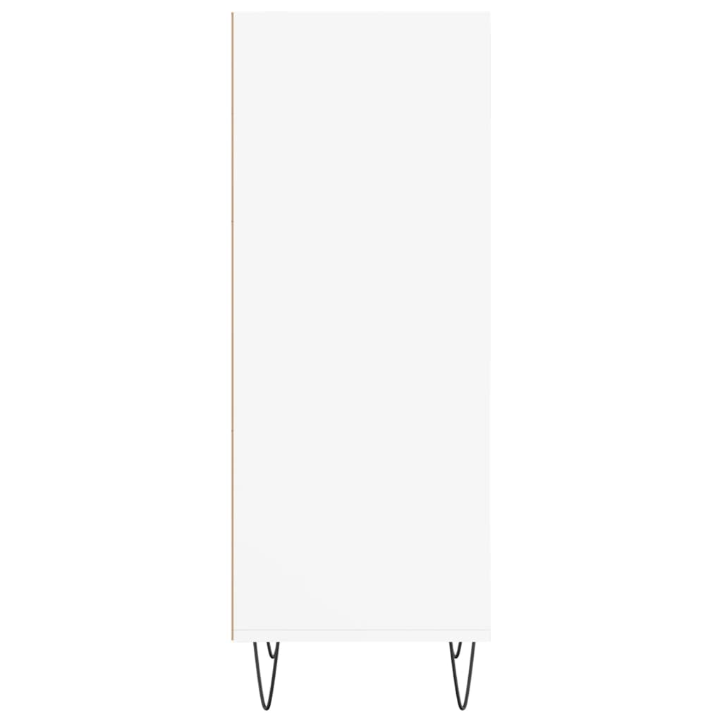 vidaXL Ντουλάπι Λευκό 34,5x32,5x90 εκ. Επεξεργασμένο Ξύλο