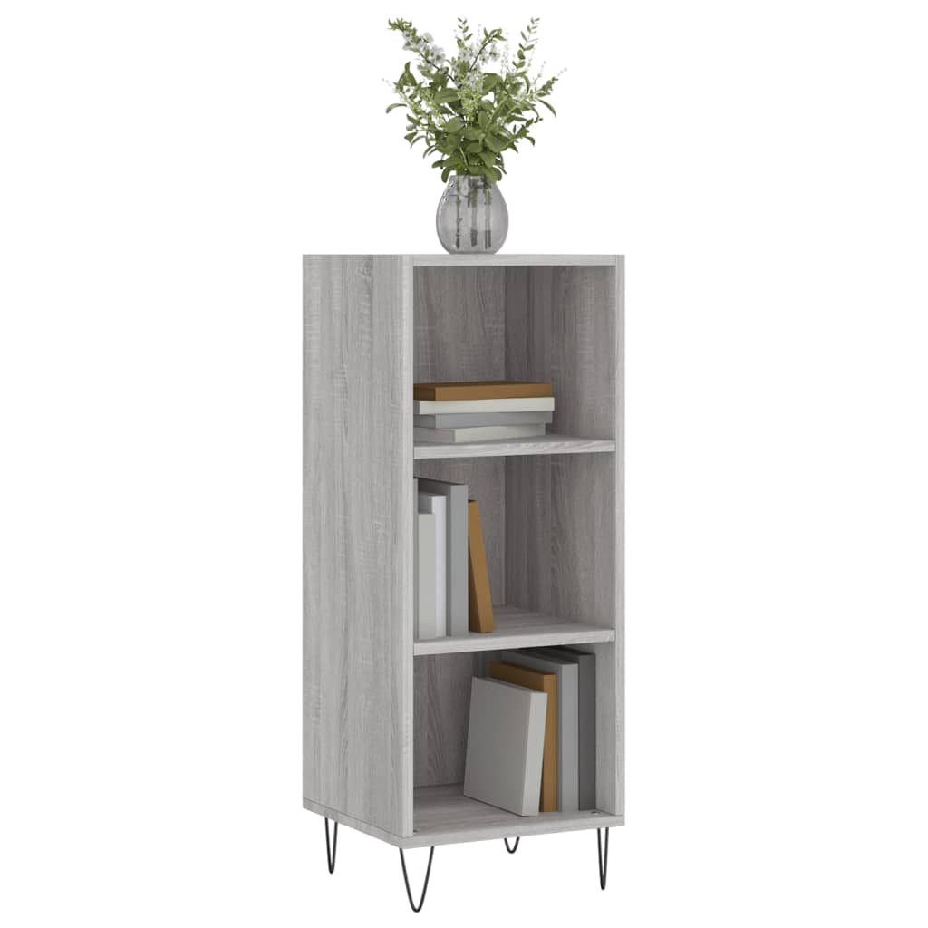 vidaXL Ντουλάπι Γκρι sonoma 34,5x32,5x90εκ. από Επεξεργασμένο Ξύλο