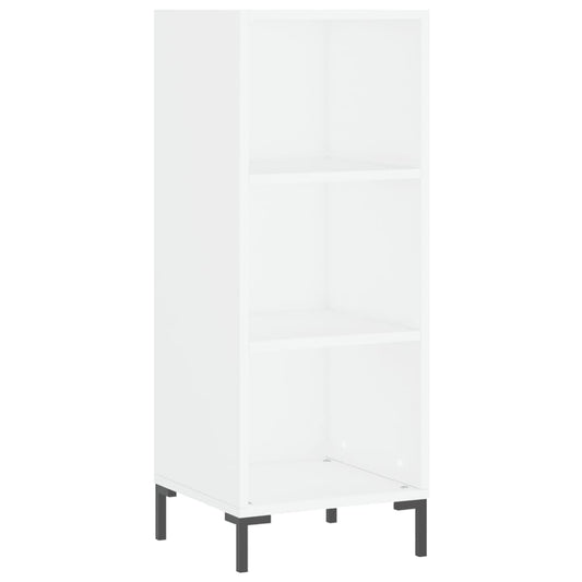 vidaXL Ντουλάπι Λευκό 34,5x32,5x90 εκ. Επεξεργασμένο Ξύλο