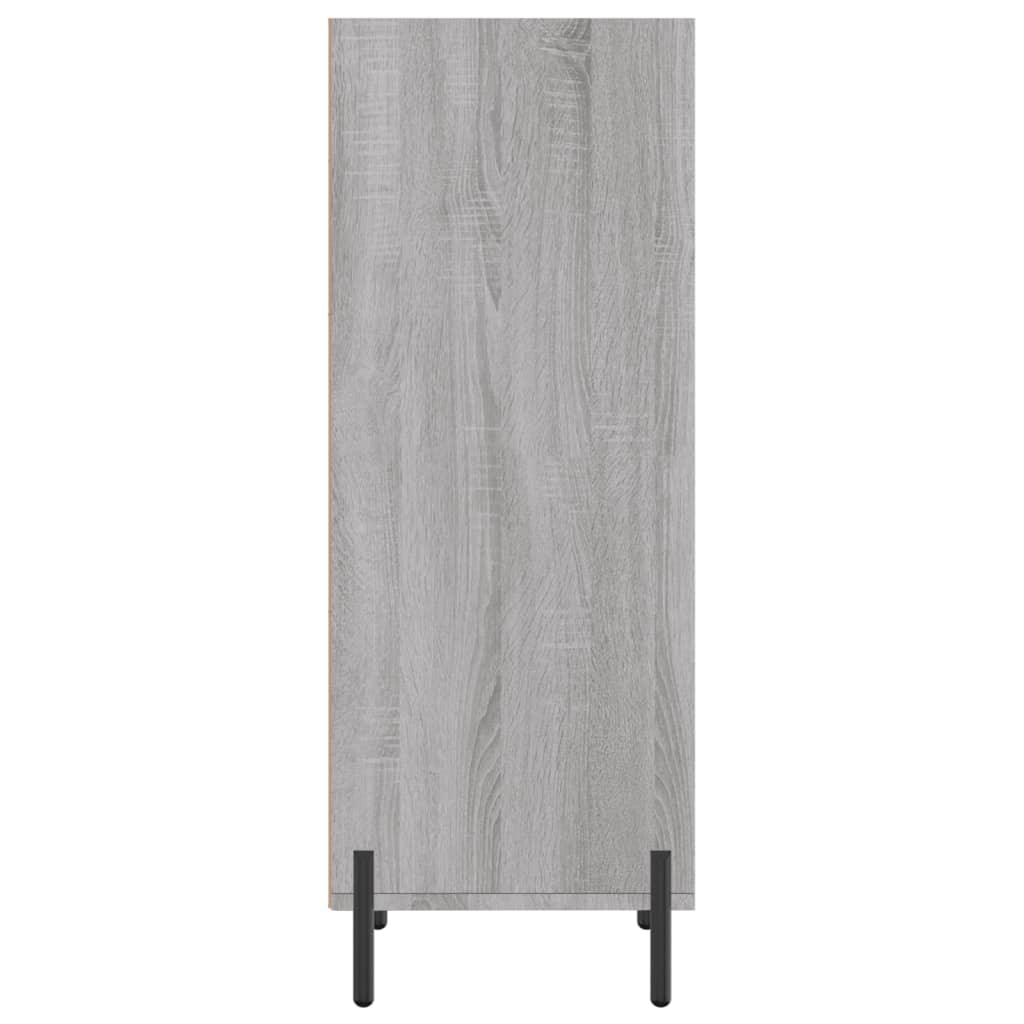 vidaXL Ντουλάπι Γκρι sonoma 34,5x32,5x90εκ. από Επεξεργασμένο Ξύλο
