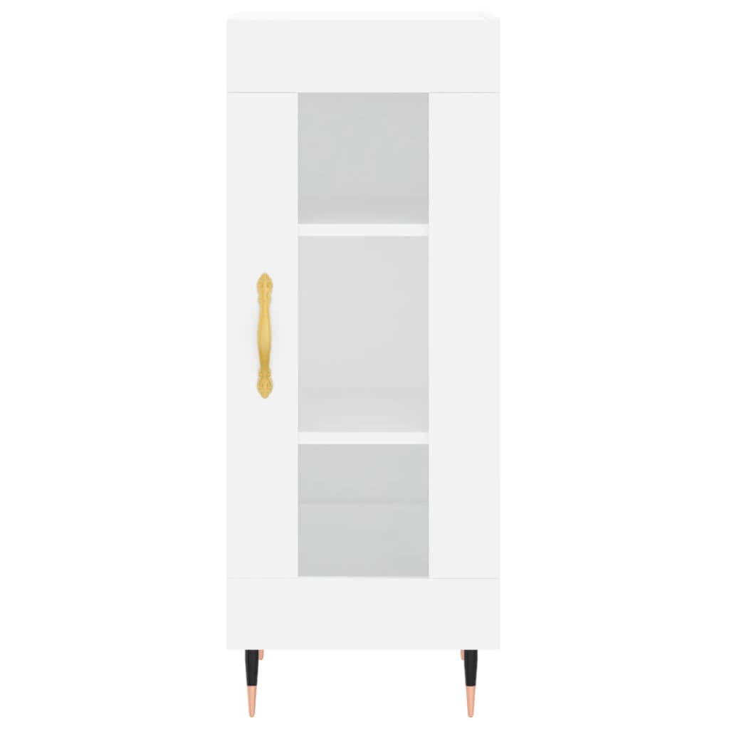 vidaXL Ντουλάπι Λευκό 34,5 x 34 x 90 εκ. από Επεξεργασμένο Ξύλο