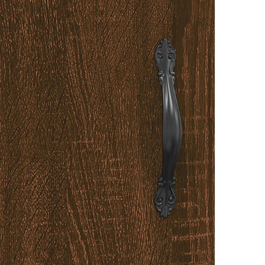 vidaXL Ντουλάπι Καφέ Δρυς 34,5 x 34 x 90 εκ. Επεξεργασμένο Ξύλο