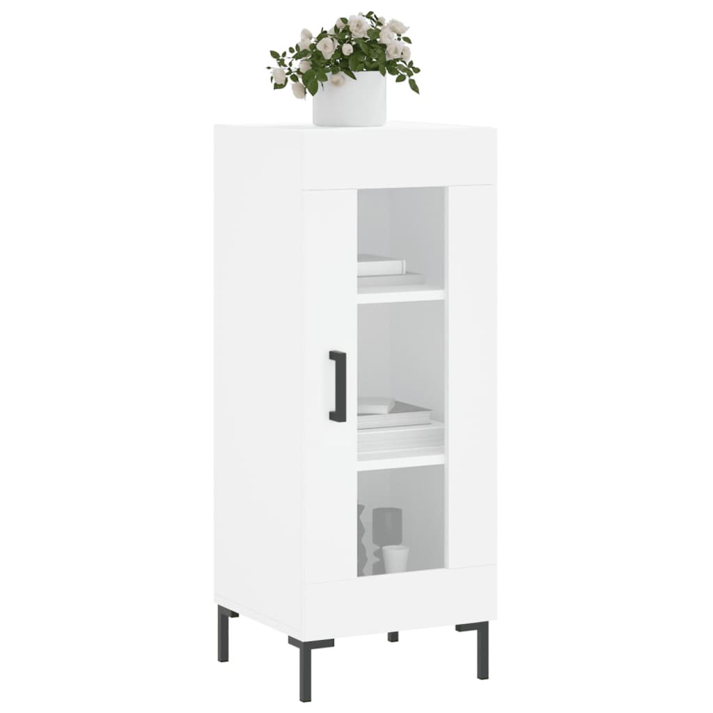 vidaXL Ντουλάπι Λευκό 34,5 x 34 x 90 εκ. από Επεξεργασμένο Ξύλο