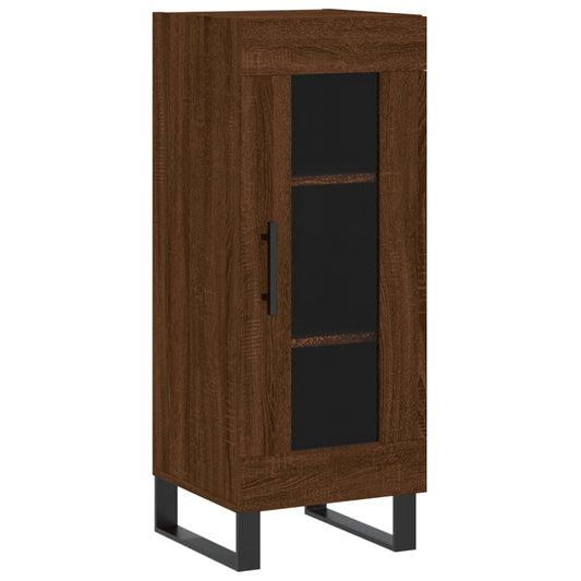 vidaXL Ντουλάπι Καφέ Δρυς 34,5 x 34 x 90 εκ. Επεξεργασμένο Ξύλο