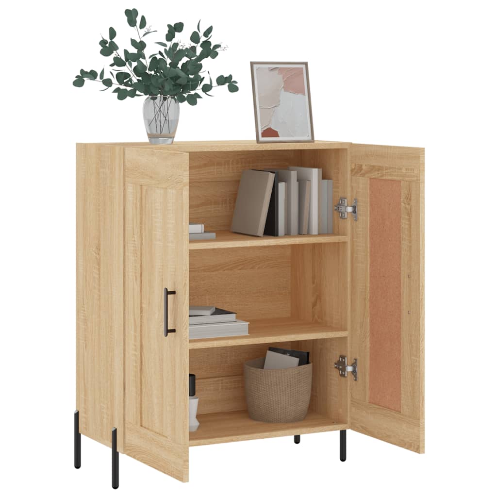 vidaXL Ντουλάπι Sonoma Δρυς 69,5 x 34 x 90 εκ. από Επεξεργασμένο Ξύλο