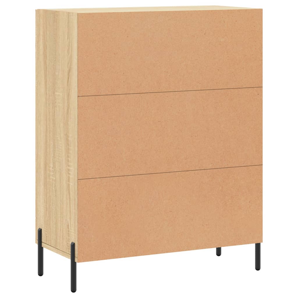 vidaXL Ντουλάπι Sonoma Δρυς 69,5 x 34 x 90 εκ. από Επεξεργασμένο Ξύλο