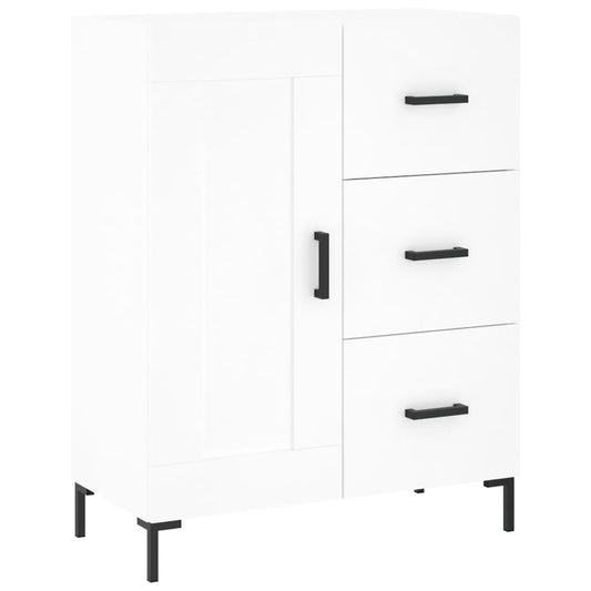 vidaXL Ντουλάπι Λευκό 69,5 x 34 x 90 εκ. από Επεξεργασμένο Ξύλο