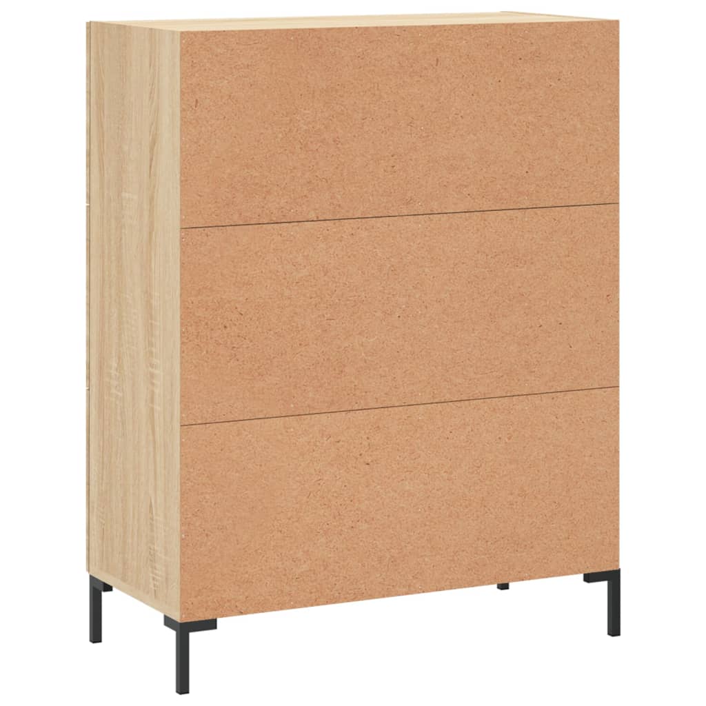vidaXL Ντουλάπι Sonoma Δρυς 69,5 x 34 x 90 εκ. από Επεξεργασμένο Ξύλο