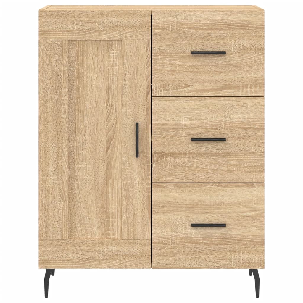 vidaXL Ντουλάπι Sonoma Δρυς 69,5 x 34 x 90 εκ. από Επεξεργασμένο Ξύλο