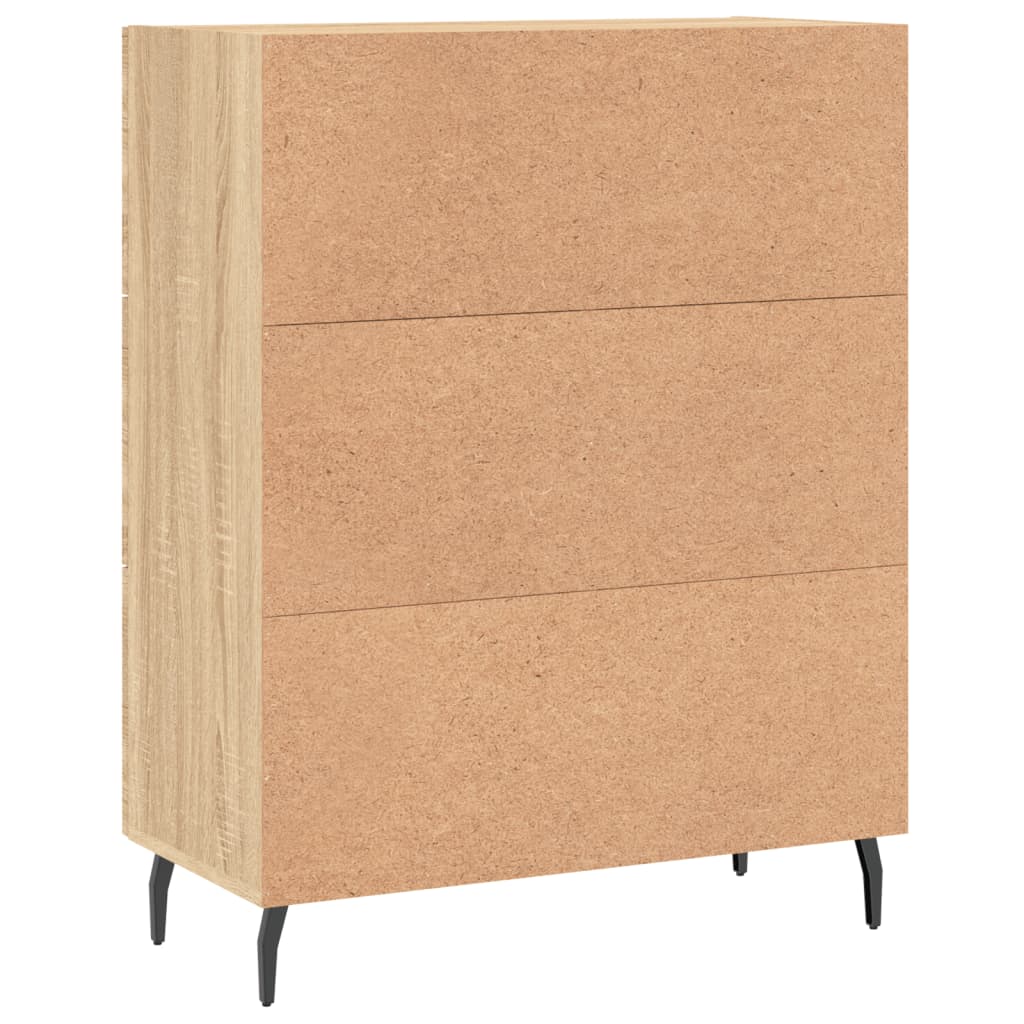 vidaXL Ντουλάπι Sonoma Δρυς 69,5 x 34 x 90 εκ. από Επεξεργασμένο Ξύλο