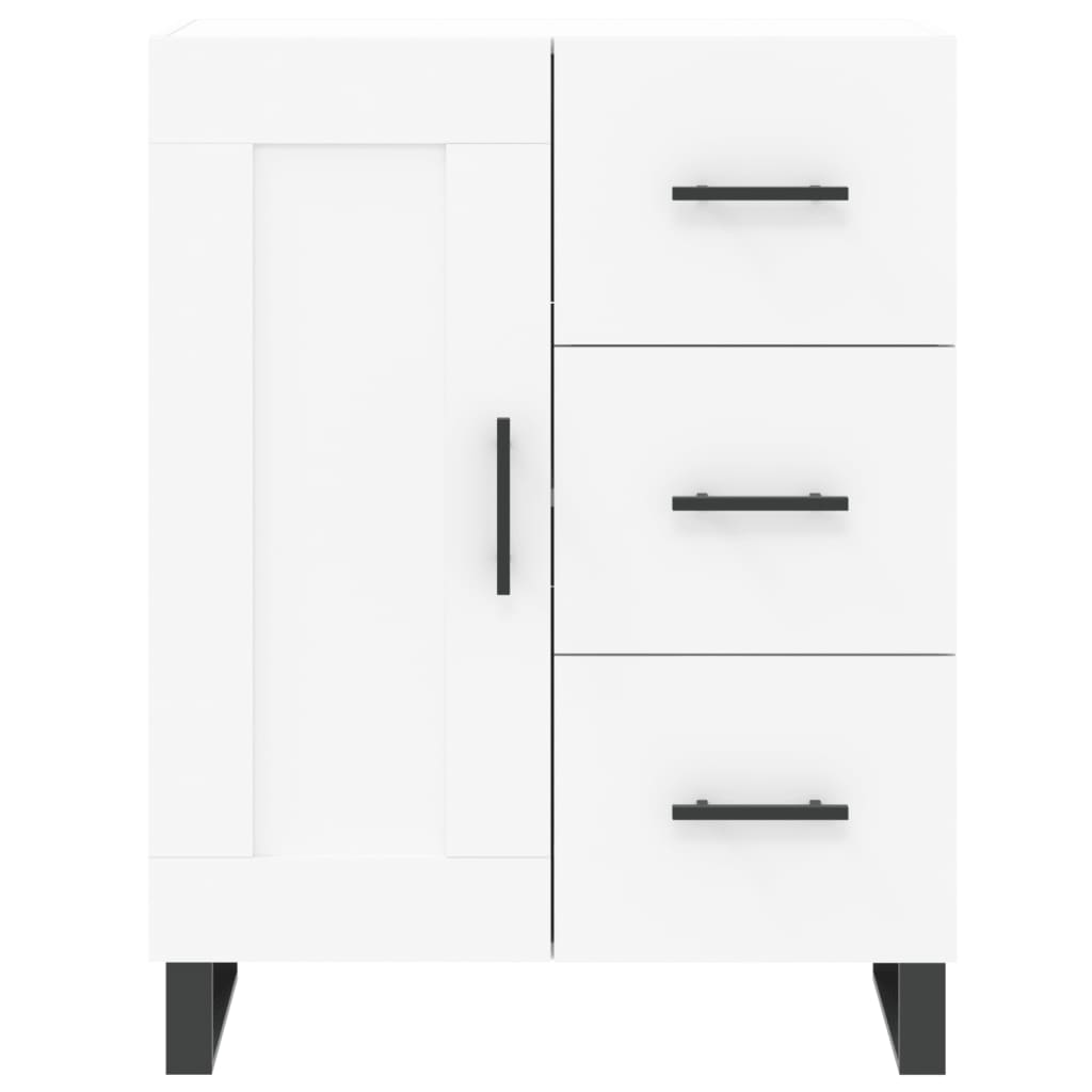 vidaXL Ντουλάπι Λευκό 69,5 x 34 x 90 εκ. από Επεξεργασμένο Ξύλο