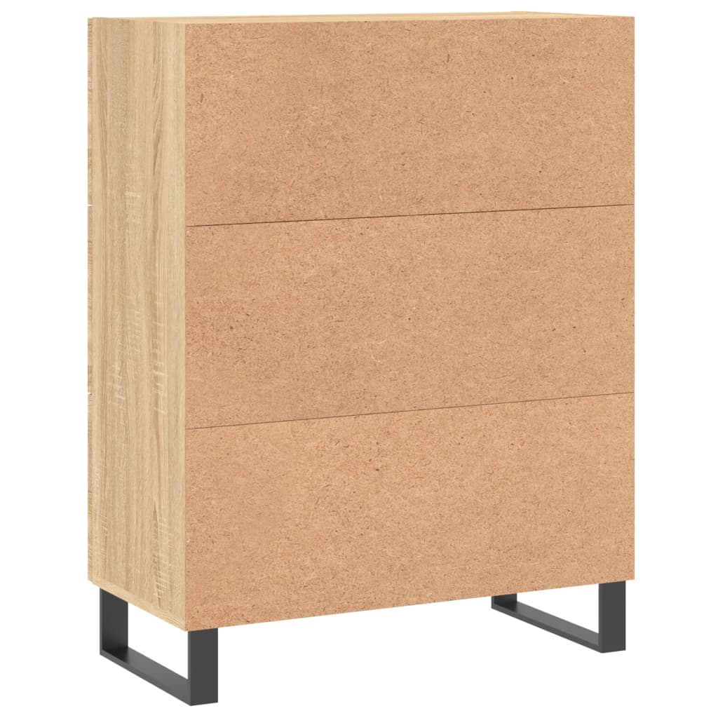 vidaXL Ντουλάπι Sonoma Δρυς 69,5 x 34 x 90 εκ. από Επεξεργασμένο Ξύλο
