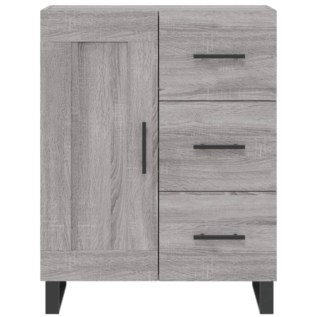vidaXL Ντουλάπι Γκρι Sonoma 69,5 x 34 x 90 εκ. από Επεξεργασμένο Ξύλο