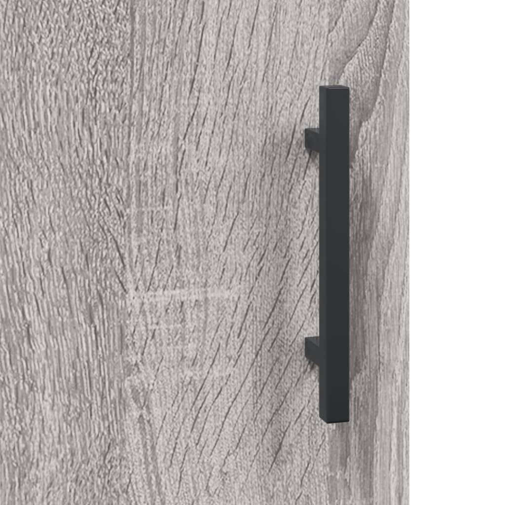 vidaXL Ντουλάπι Γκρι Sonoma 69,5 x 34 x 90 εκ. από Επεξεργασμένο Ξύλο