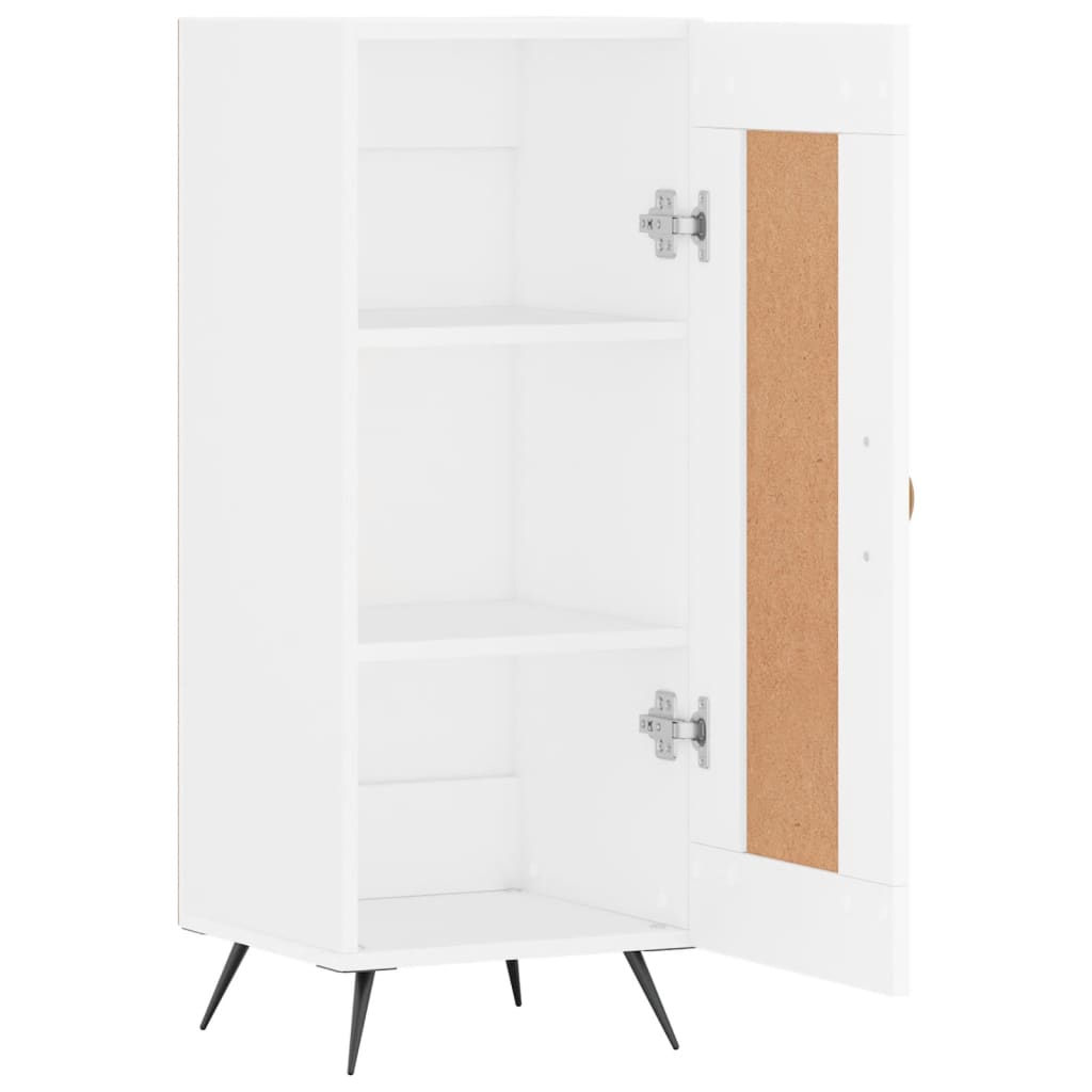 vidaXL Ντουλάπι Λευκό 34,5 x 34 x 90 εκ. από Επεξεργασμένο Ξύλο