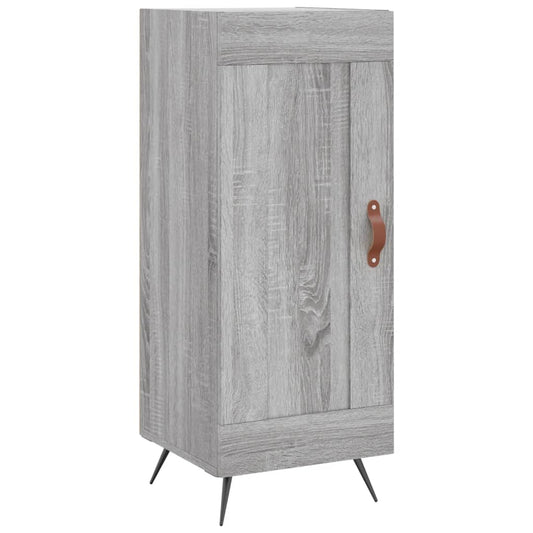 vidaXL Ντουλάπι Γκρι Sonoma 34,5x34x90 εκ. από Επεξεργασμένο Ξύλο